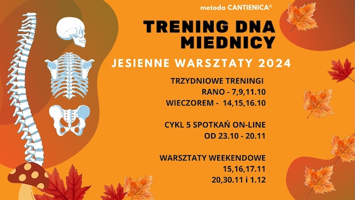 cykl CANTIENICA TRENING DNA MIEDNICY